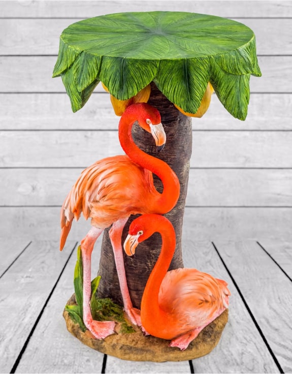 Tropical Flamingo Table