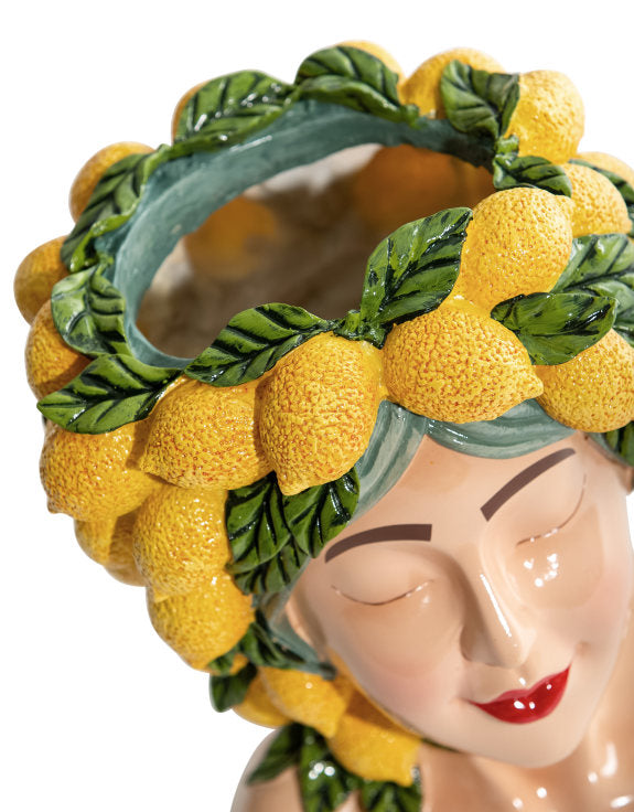 Lemon Lady Vase