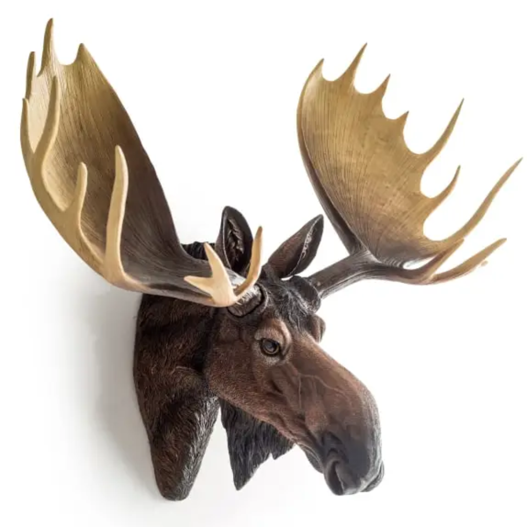 Large Moose Wall Hanging