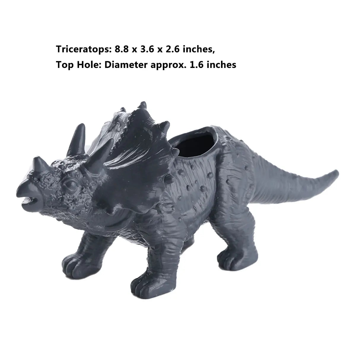 Vibrant Dinosaur Planter - Floral Fawna