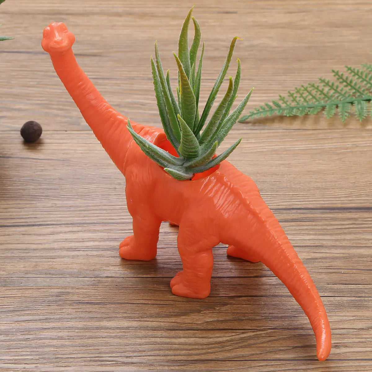 Vibrant Dinosaur Planter - Floral Fawna