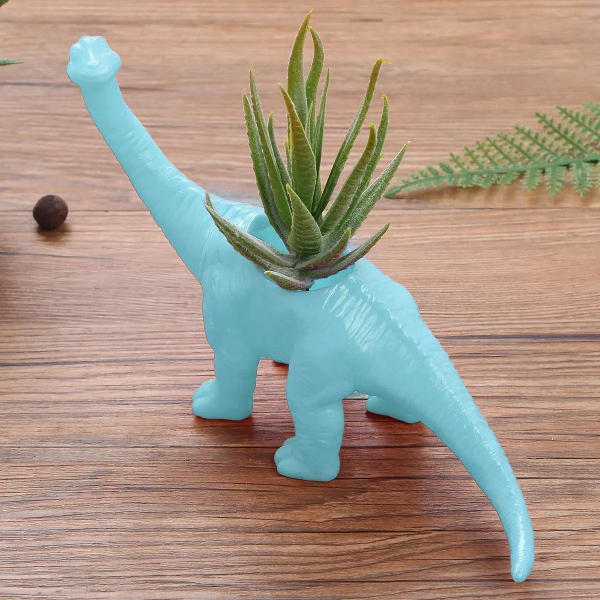 Vibrant Dinosaur Planter - Floral Fawna