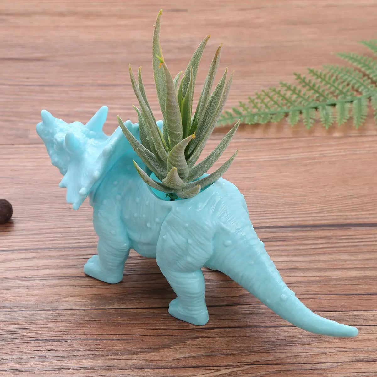 Vibrant Dinosaur Planter - Floral Fawna