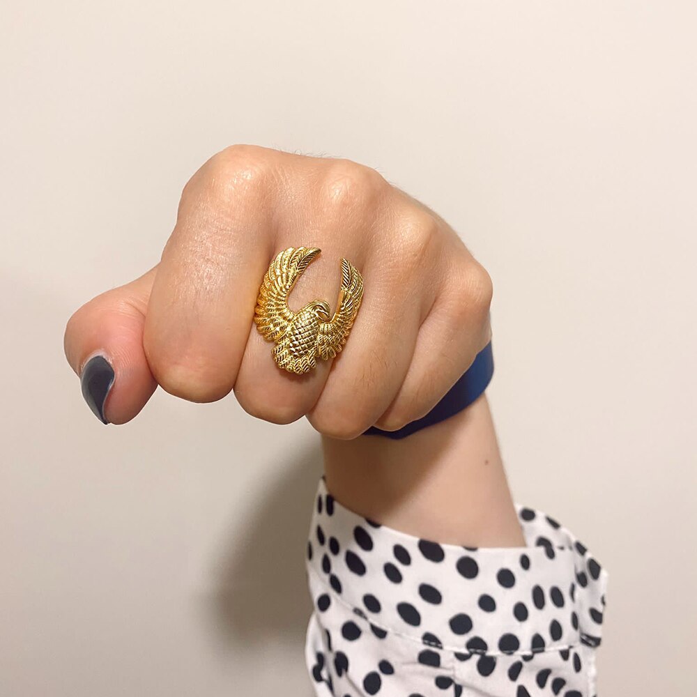Sterling Silver Eagle Ring