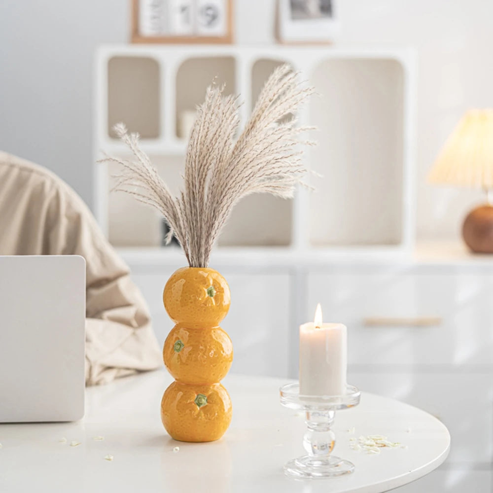 Ceramic Fruits Vase