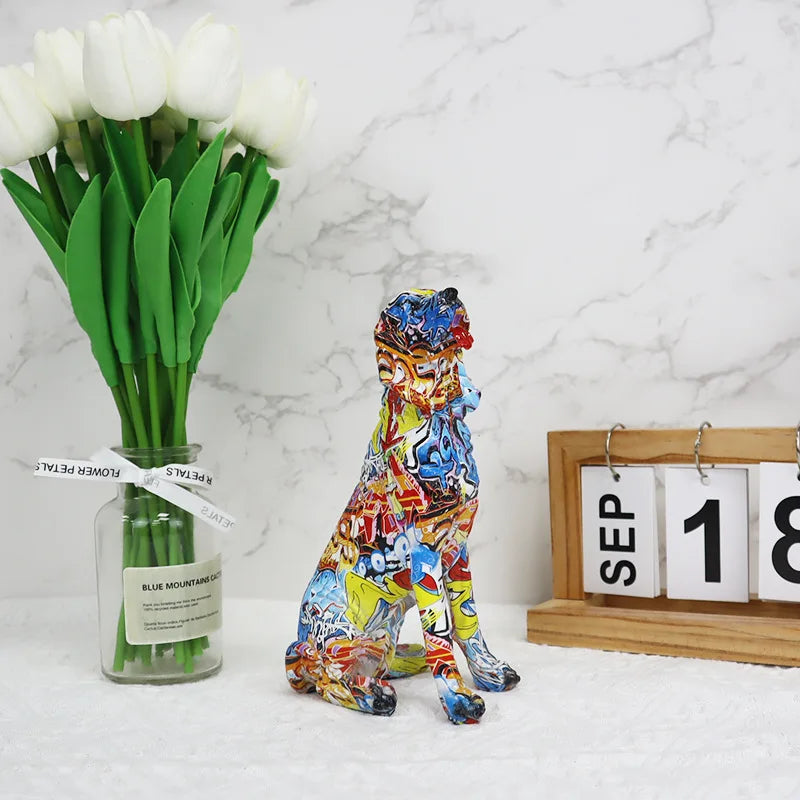 Abstract Cocker Spaniel Sculpture