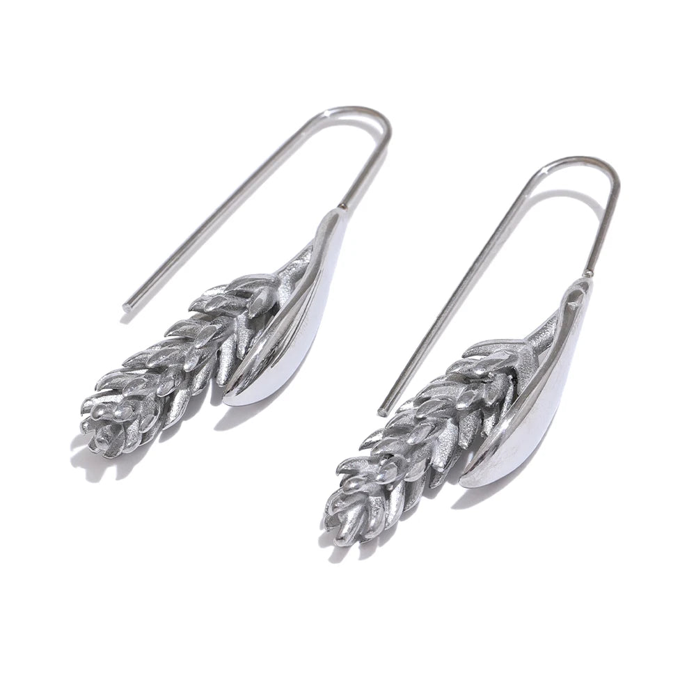 Acorn Drop Earrings - Floral Fawna