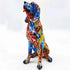 Abstract Cocker Spaniel Sculpture - Floral Fawna