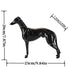 Abstract Greyhound Sculpture - Floral Fawna