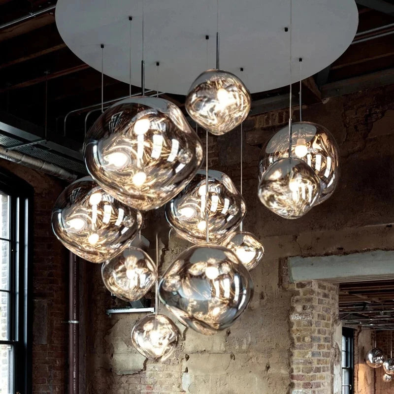 Lava Pendant Light - Floral Fawna
