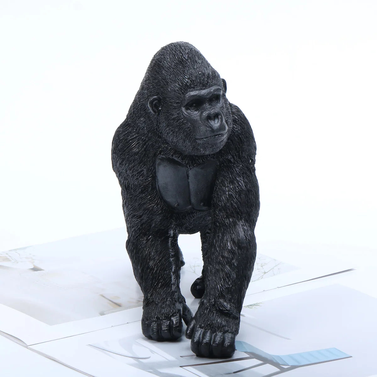 Resin Gorilla Ornament - Floral Fawna