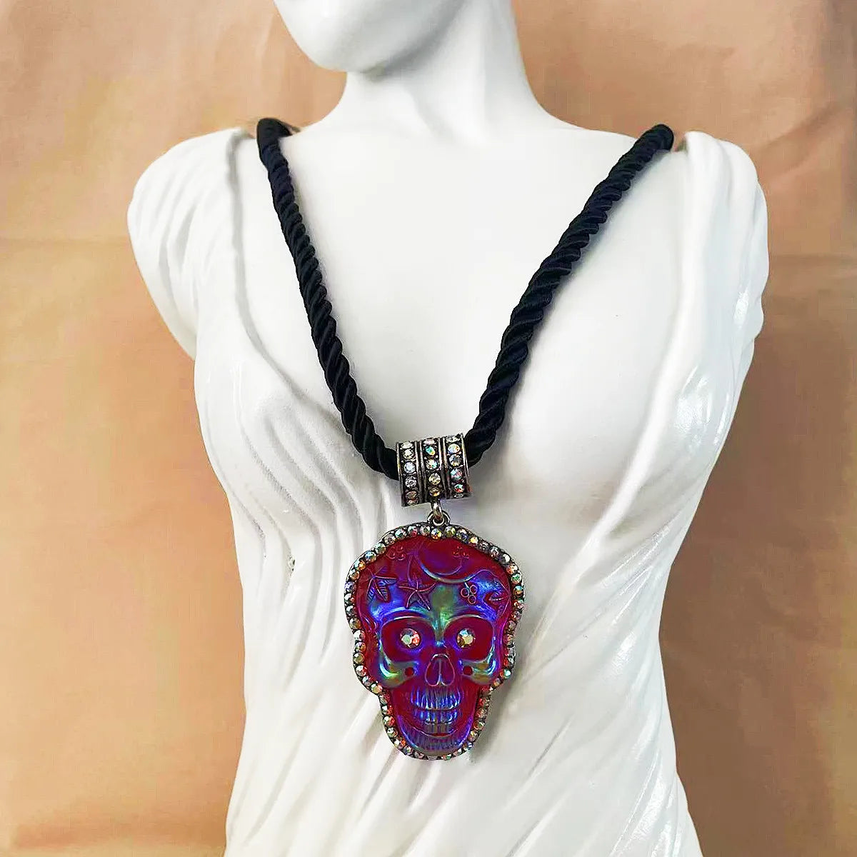 Skull Rope Necklace