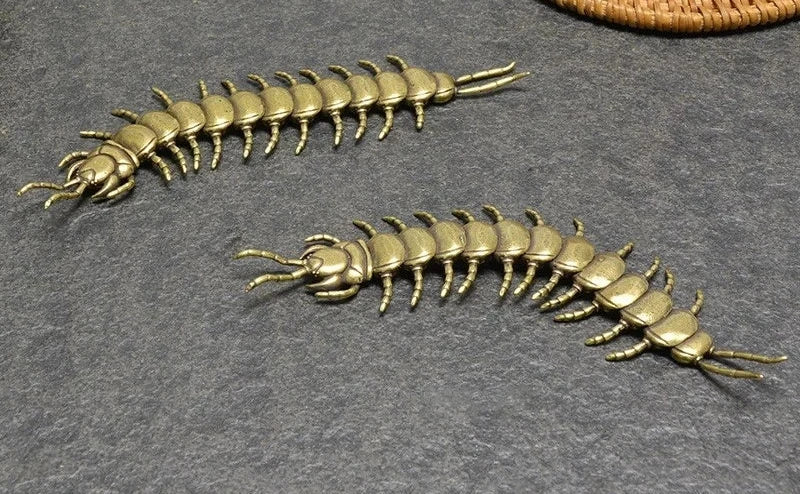 Movable Copper Centipede - Floral Fawna
