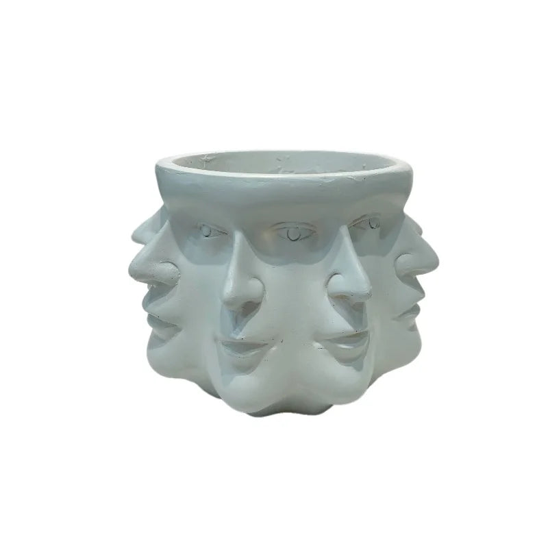 3D Multi Faceted Vase - Floral Fawna