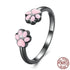 Sterling Silver Cat Paw Ring - Floral Fawna