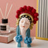 Peking Opera Girl Ornament - Floral Fawna