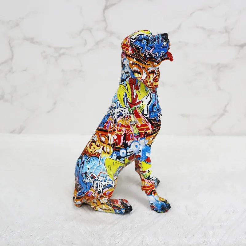 Abstract Cocker Spaniel Sculpture