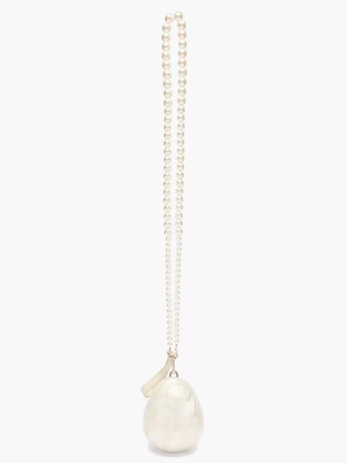 Marble Egg Bag - Floral Fawna