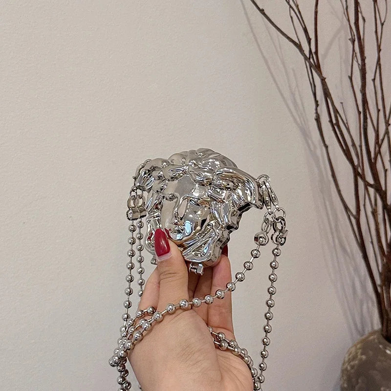 Historical Sculpture Mini Bag - Floral Fawna