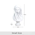 Veiled Lady Sculpture - Floral Fawna