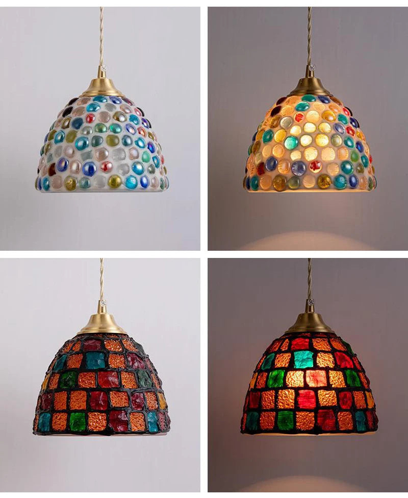 Mediterranean Sea Shell Pendant Lamp - Floral Fawna