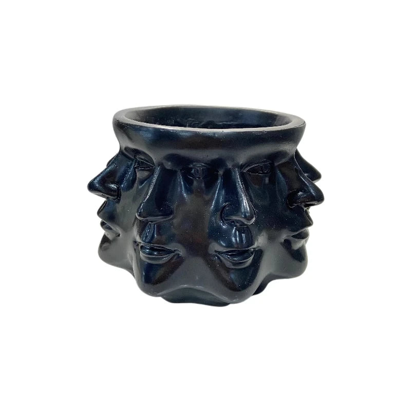 3D Multi Faceted Vase - Floral Fawna