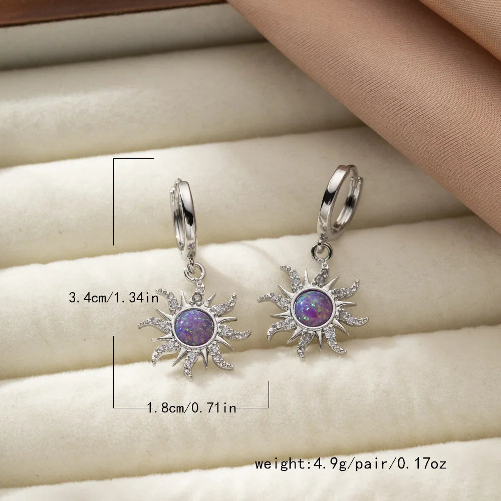 Opal Sun Jewellery Set - Floral Fawna
