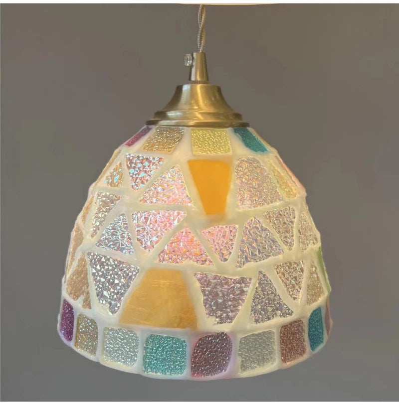 Mediterranean Sea Shell Pendant Lamp - Floral Fawna