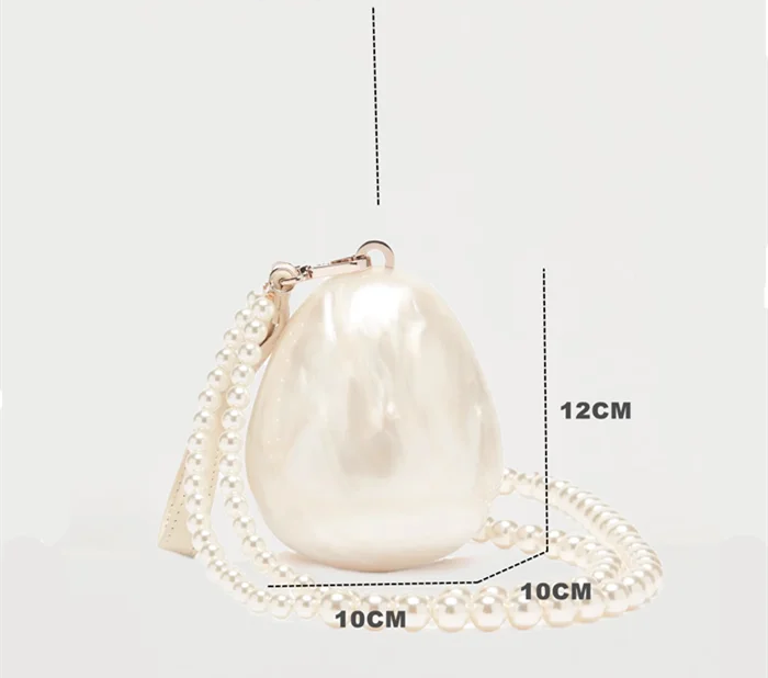 Marble Egg Bag - Floral Fawna