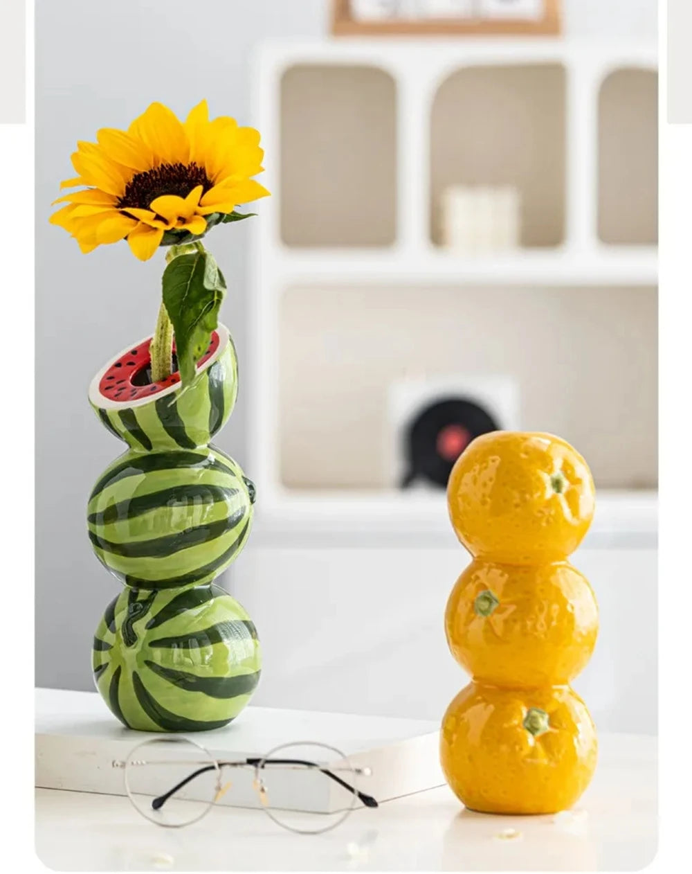 Ceramic Fruits Vase
