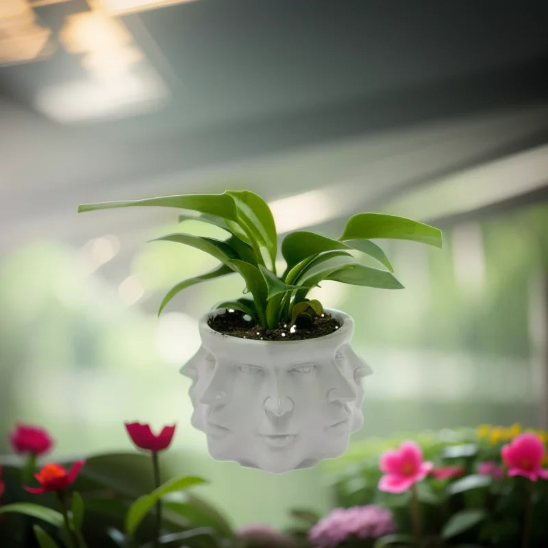 3D Multi Faceted Vase - Floral Fawna