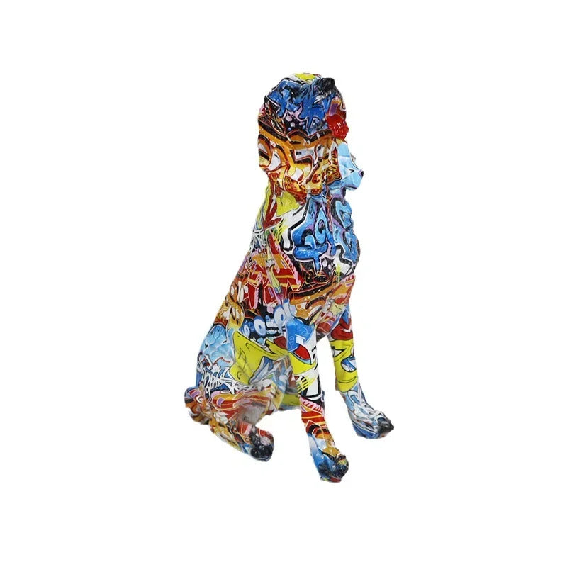 Abstract Cocker Spaniel Sculpture