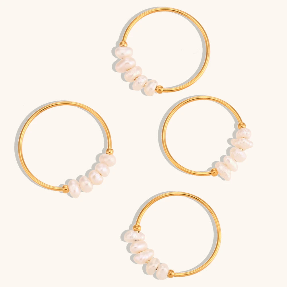 Natural Freshwater Pearl Ring