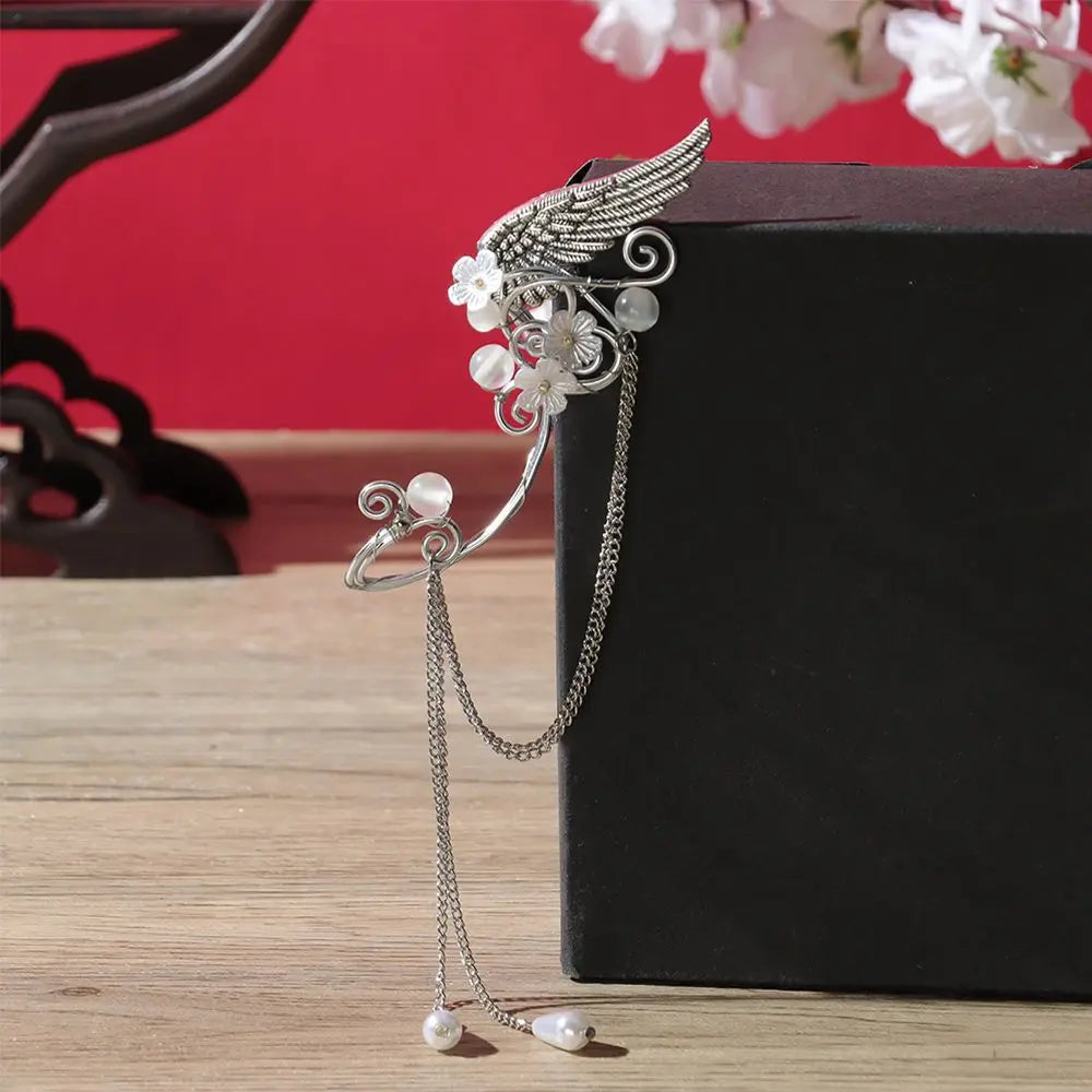 Flower Tassel Fairy Ear Clip - Floral Fawna