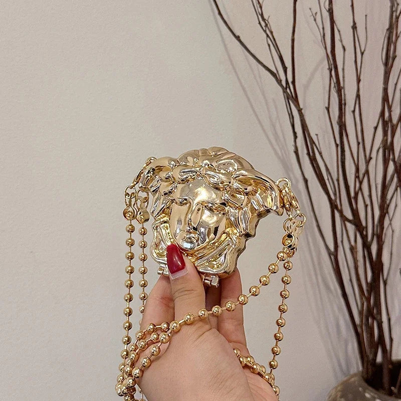 Historical Sculpture Mini Bag - Floral Fawna