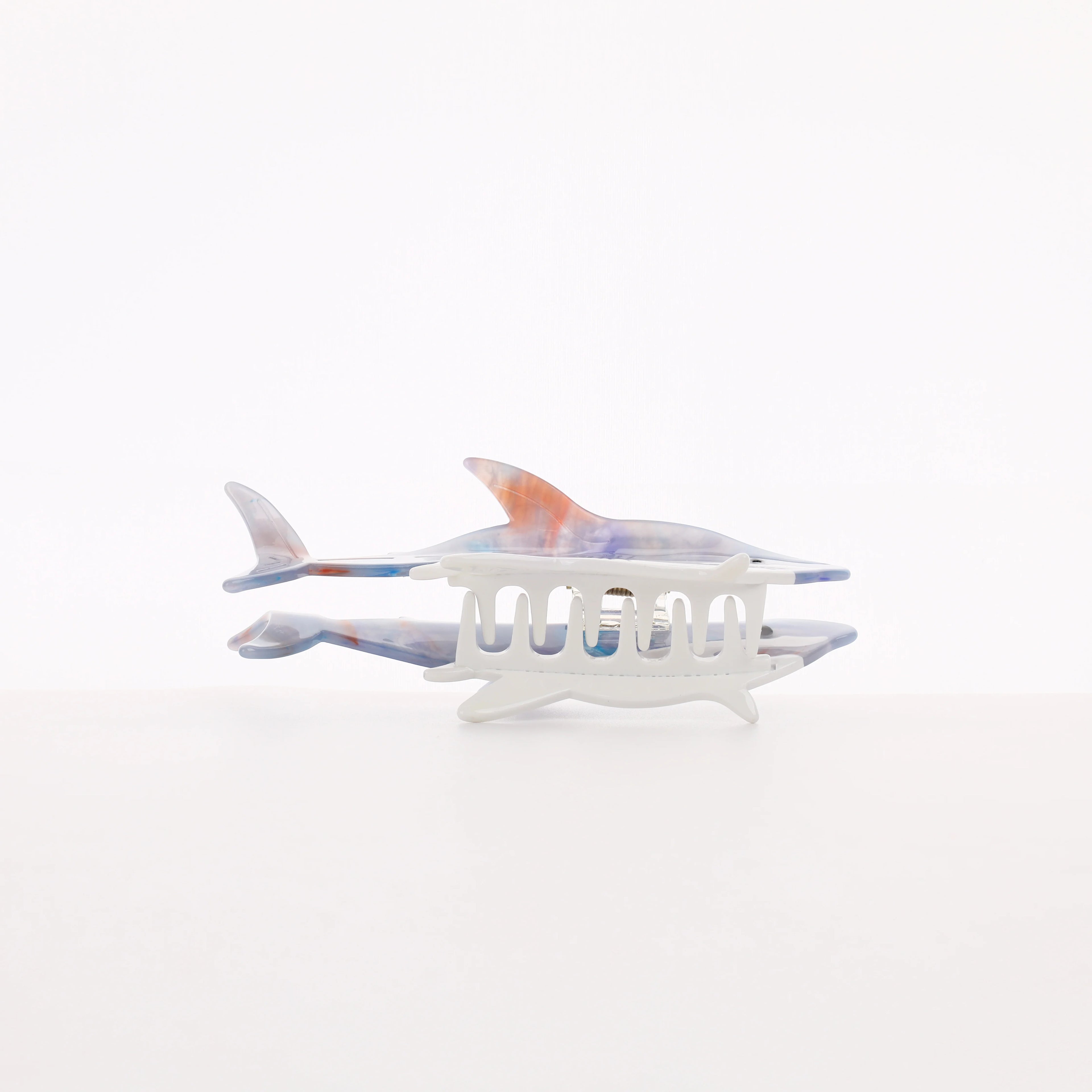Great White Shark Claw Clip - Floral Fawna