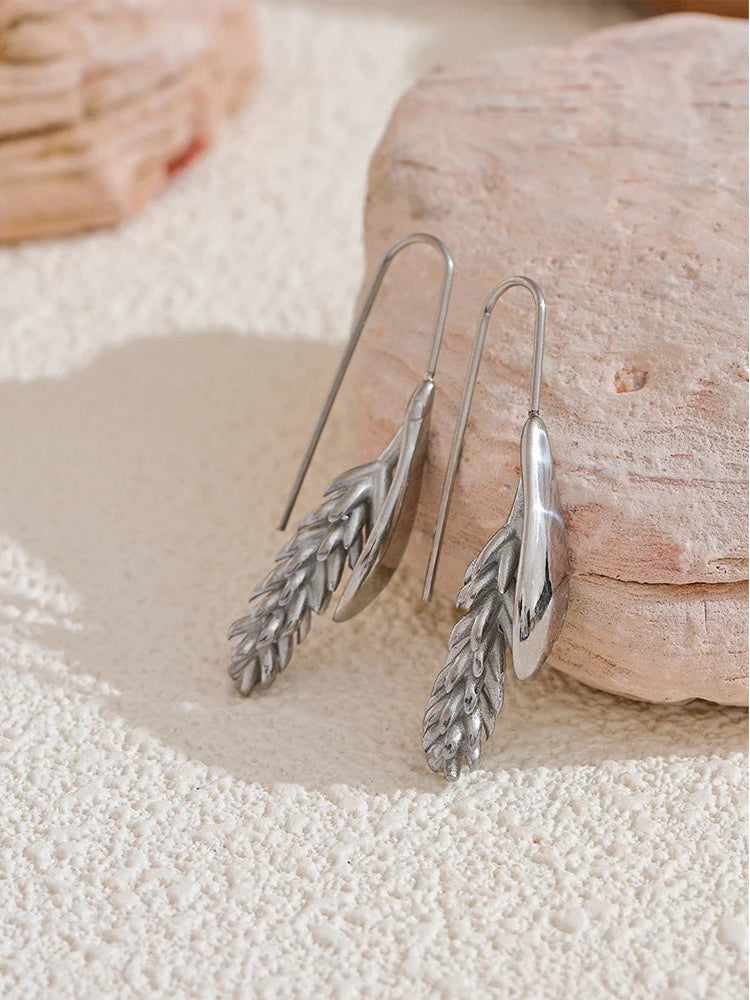 Acorn Drop Earrings - Floral Fawna