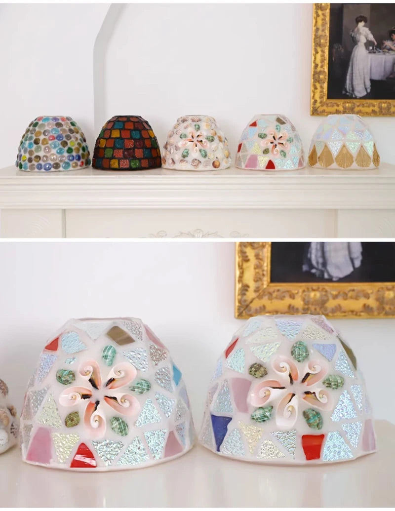 Mediterranean Sea Shell Pendant Lamp - Floral Fawna