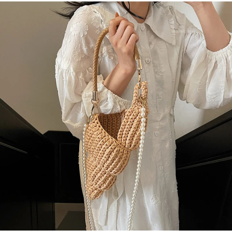 Crochet Conch Bag