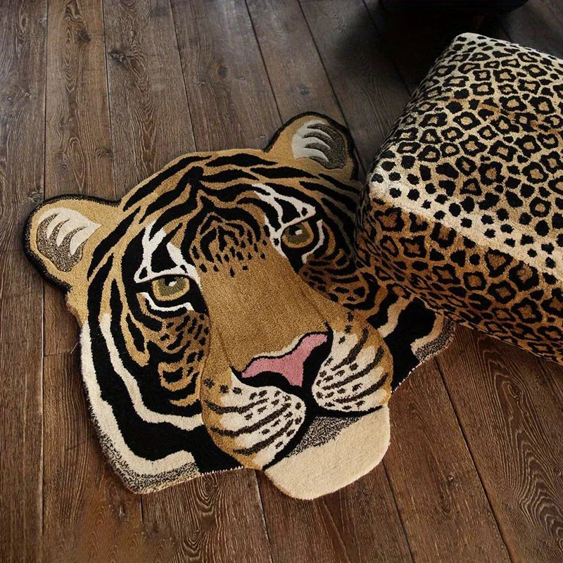 Big Cat Face Mat