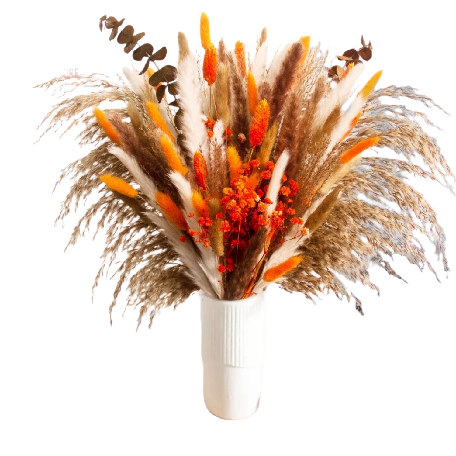 Dried Pampas Grass & Rabbit Tail Bouquet - Floral Fawna