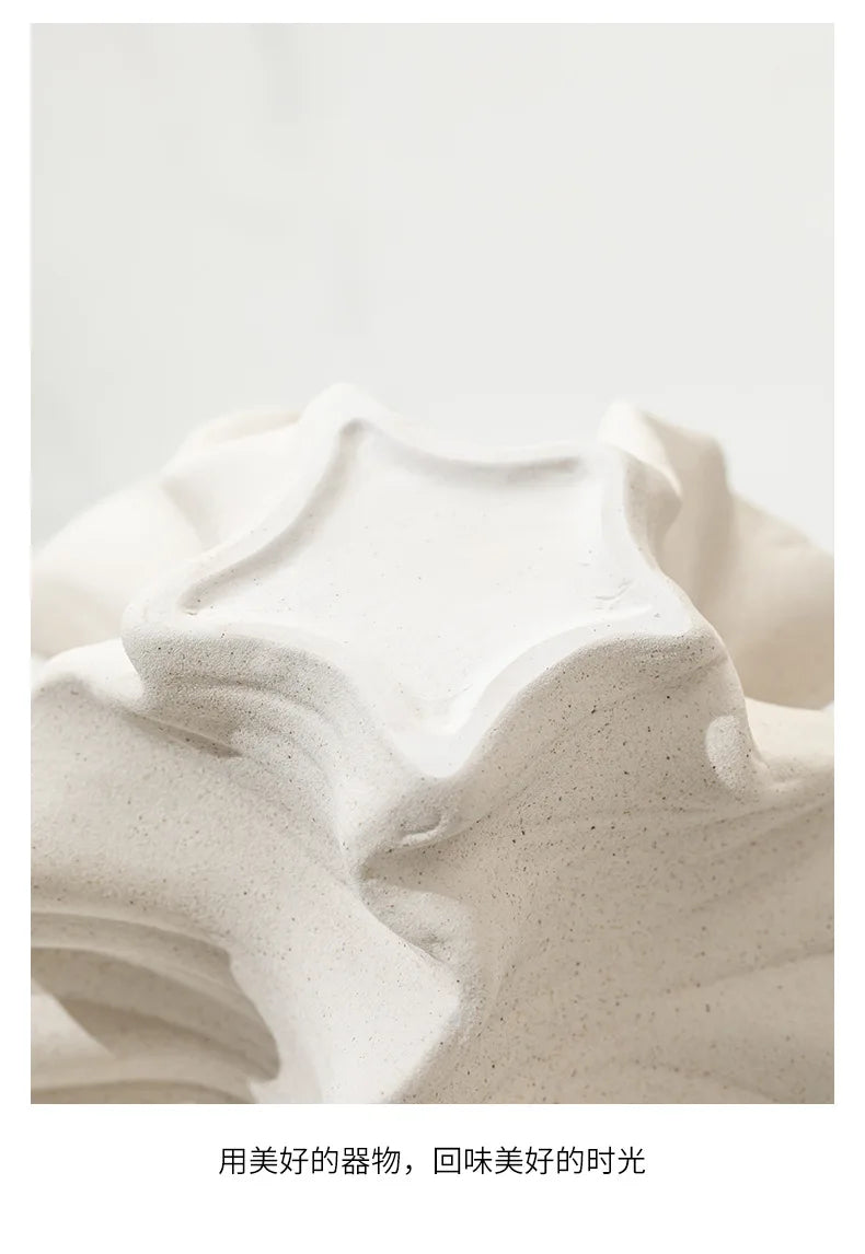 Petal Ceramic Vase - Floral Fawna