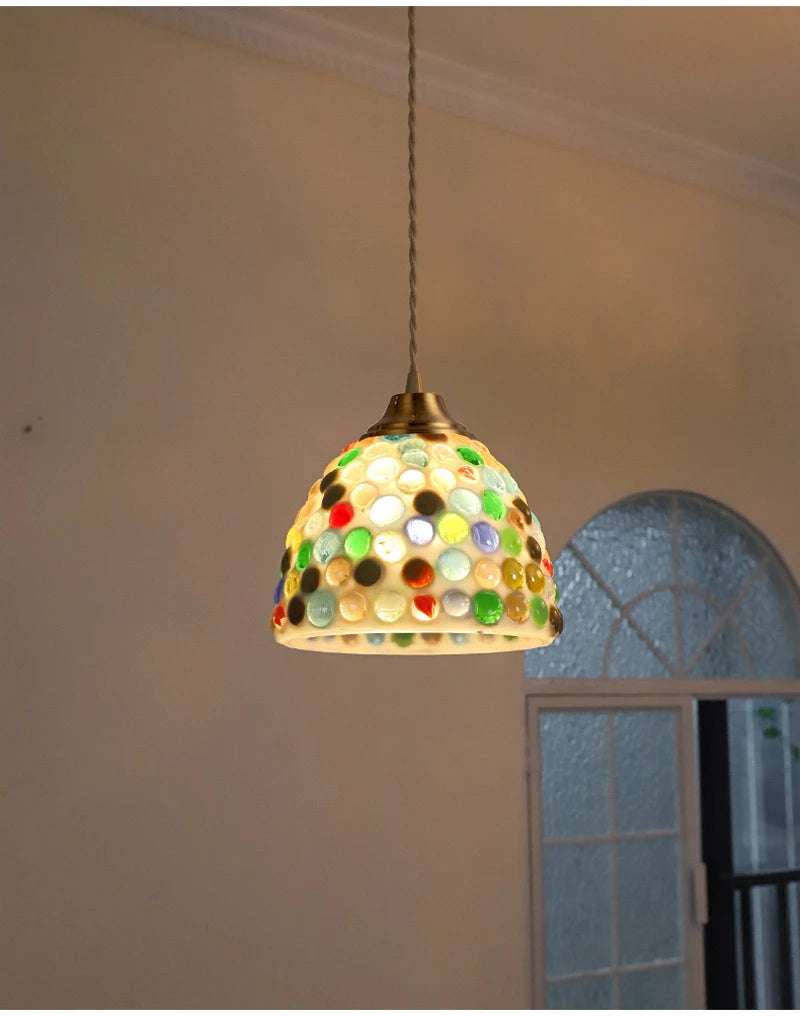 Mediterranean Sea Shell Pendant Lamp - Floral Fawna