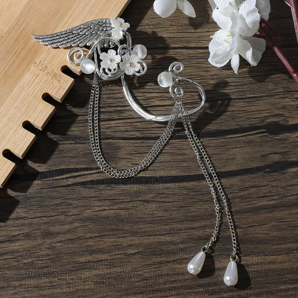 Flower Tassel Fairy Ear Clip - Floral Fawna