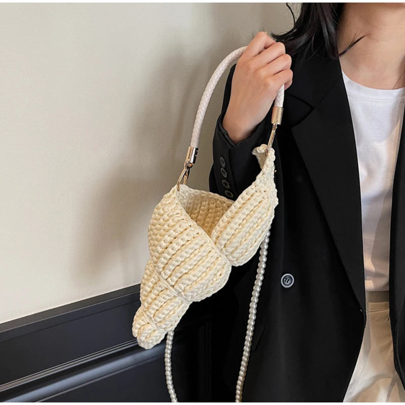 Crochet Conch Bag