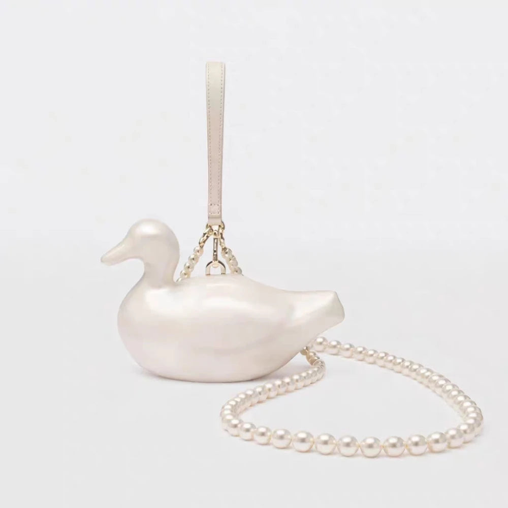 Duck Shaped Marble Bag