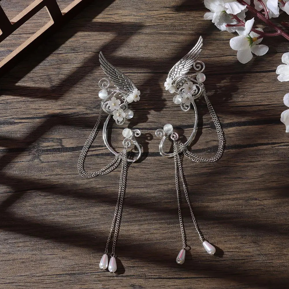 Flower Tassel Fairy Ear Clip - Floral Fawna