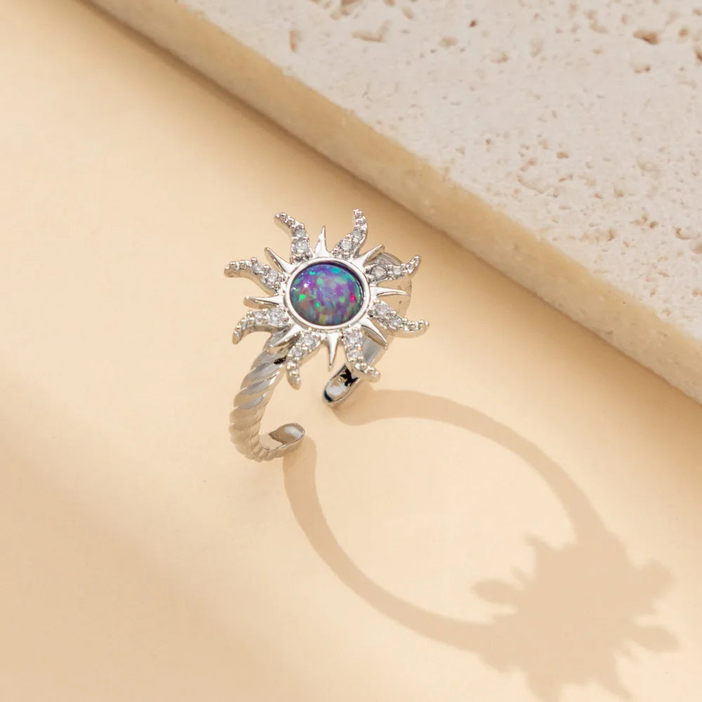 Opal Sun Jewellery Set - Floral Fawna
