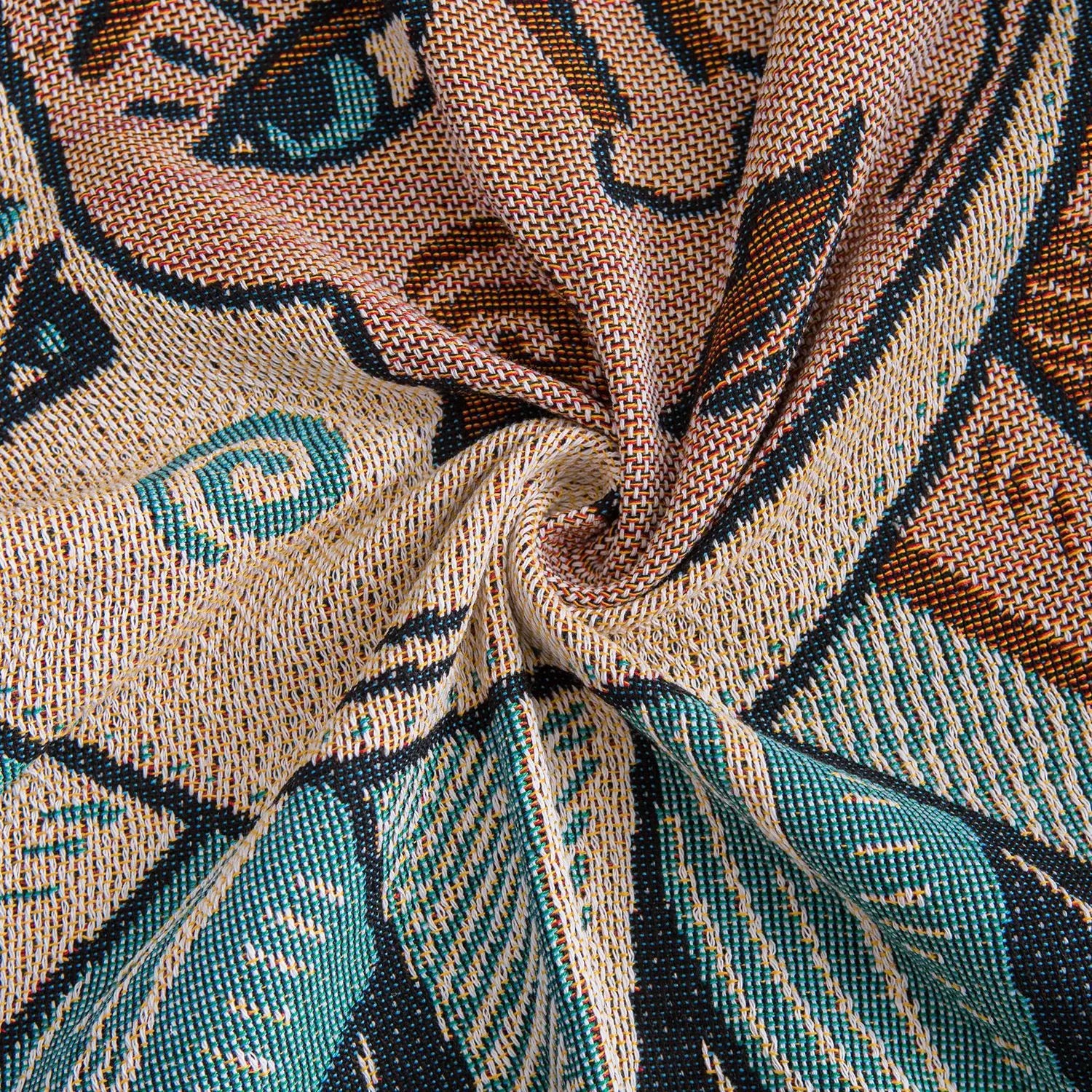 Sun & Moon Tapestry - Floral Fawna