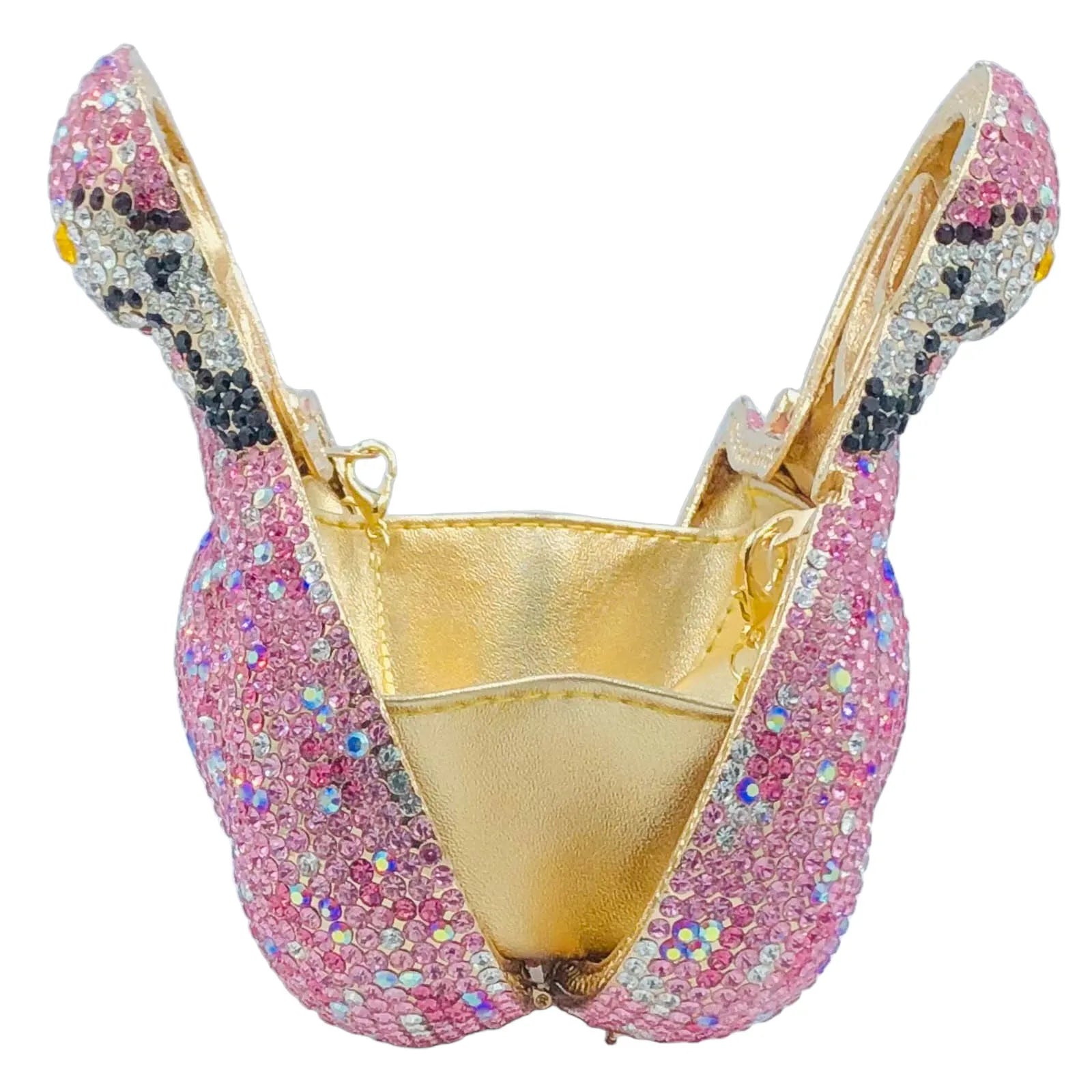 Flamingo Crystal Clutch